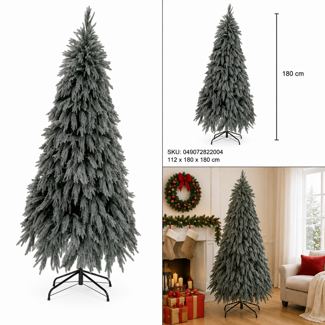 Árbol de Navidad Nórdico de Follaje Colgante – Galerías el Triunfo