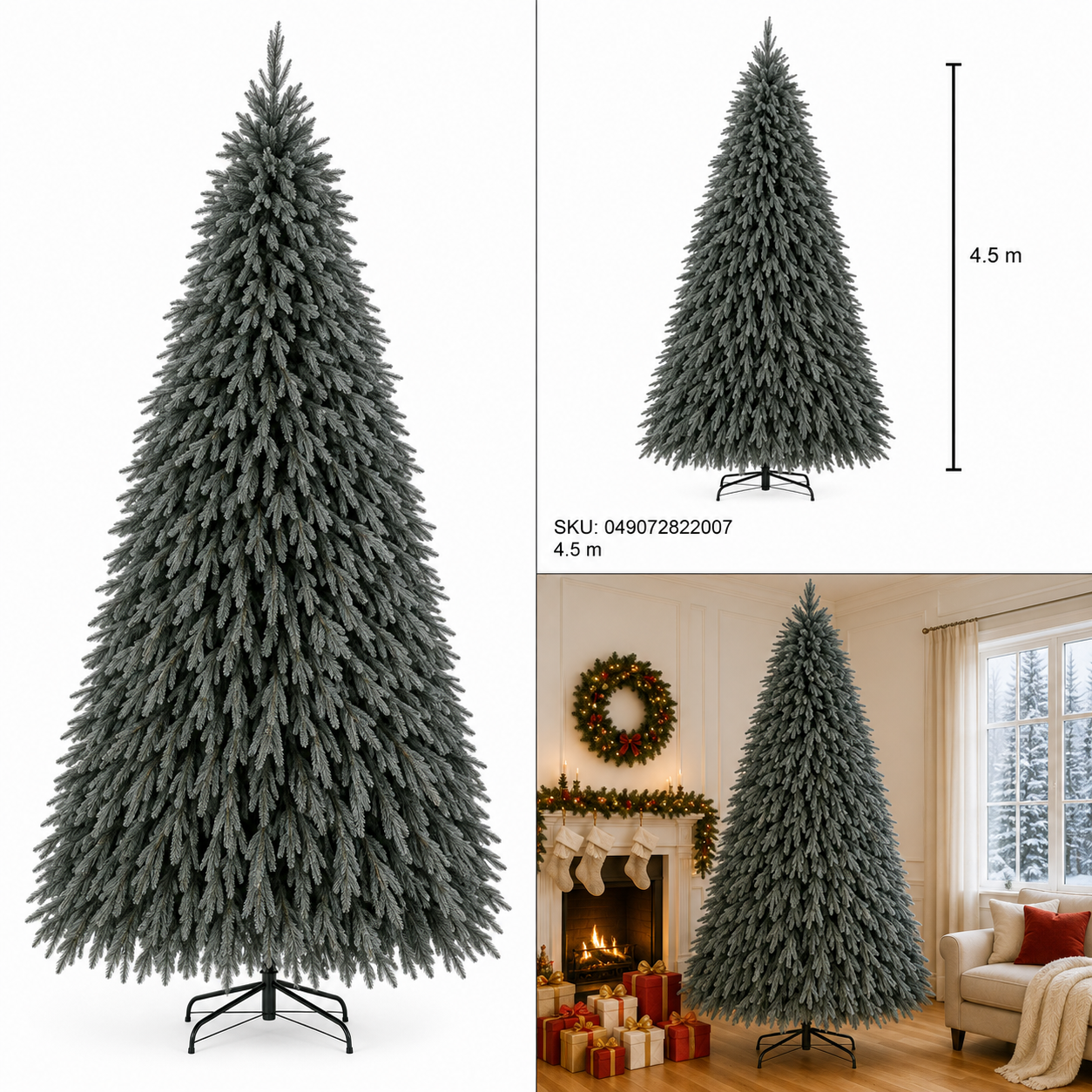 Árbol de Navidad Nórdico de Follaje Colgante – Galerías el Triunfo