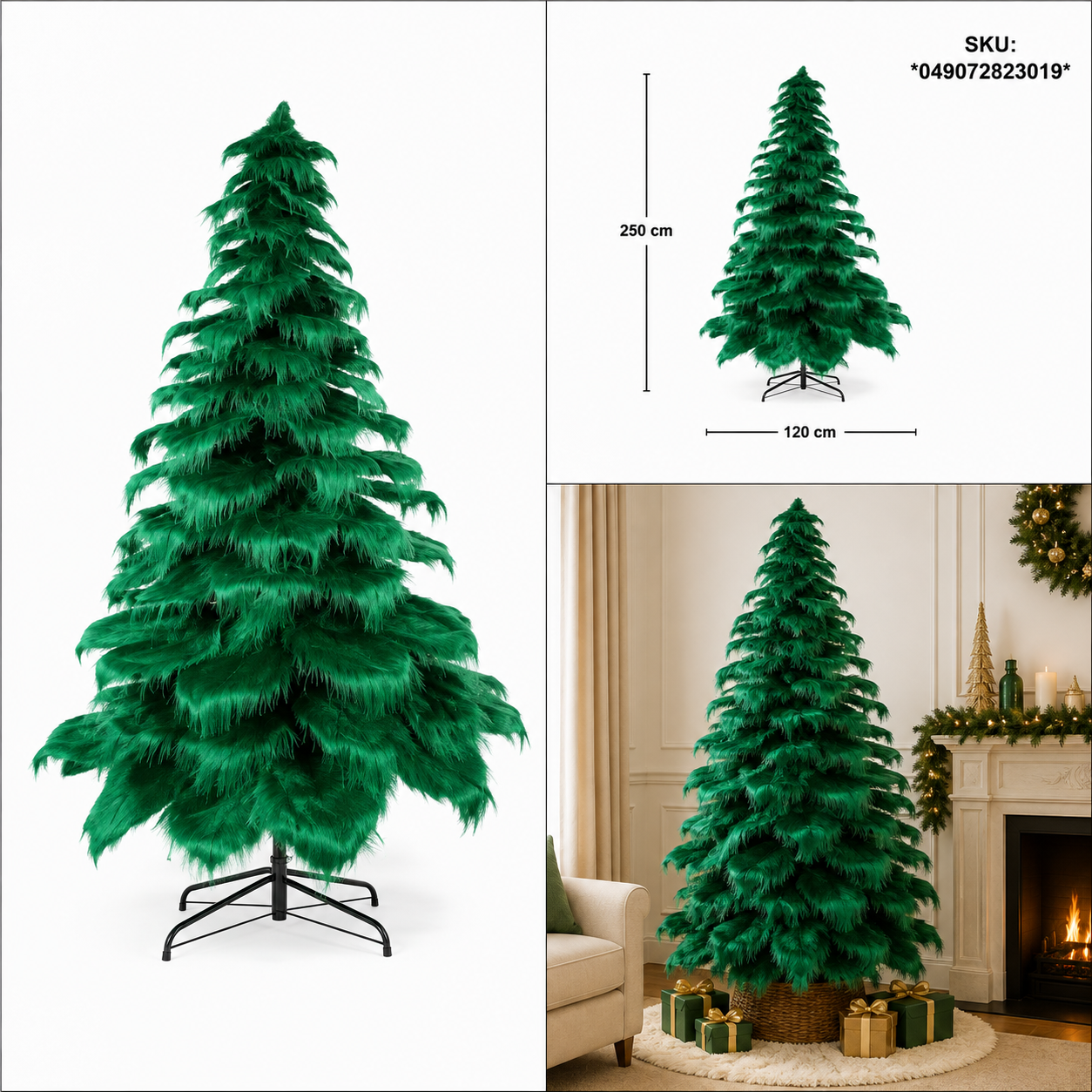 Árbol de Navidad “Esmeralda Imperial” – Galerías el Triunfo