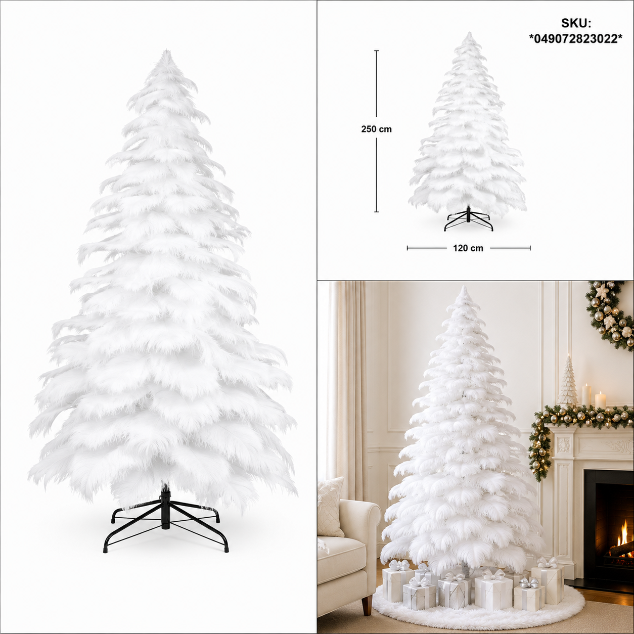 Árbol de Navidad “Pureza Ártica” – Galerías el Triunfo
