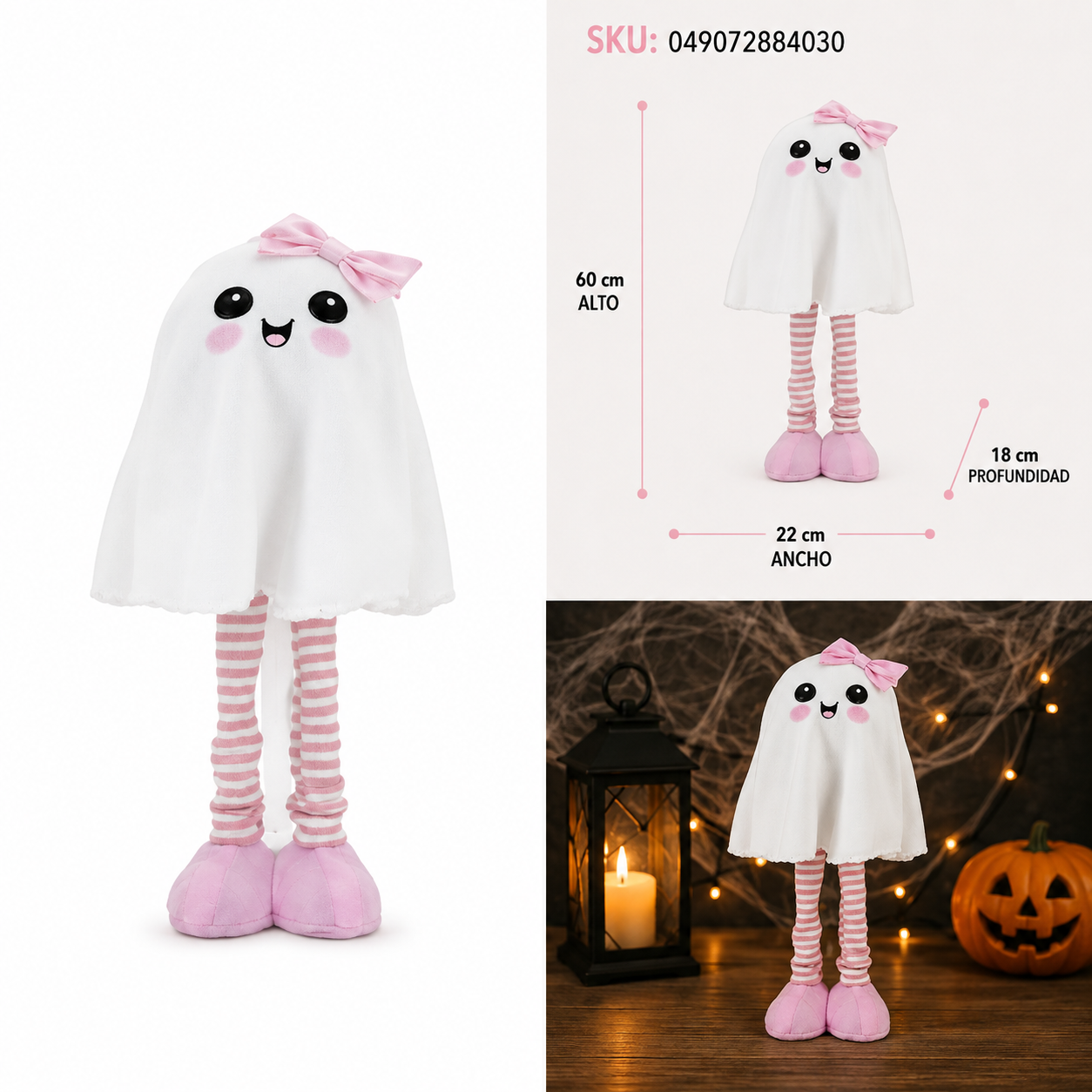Fantasma Brujita Blanca con Patas Colgantes - Galerías el Triunfo