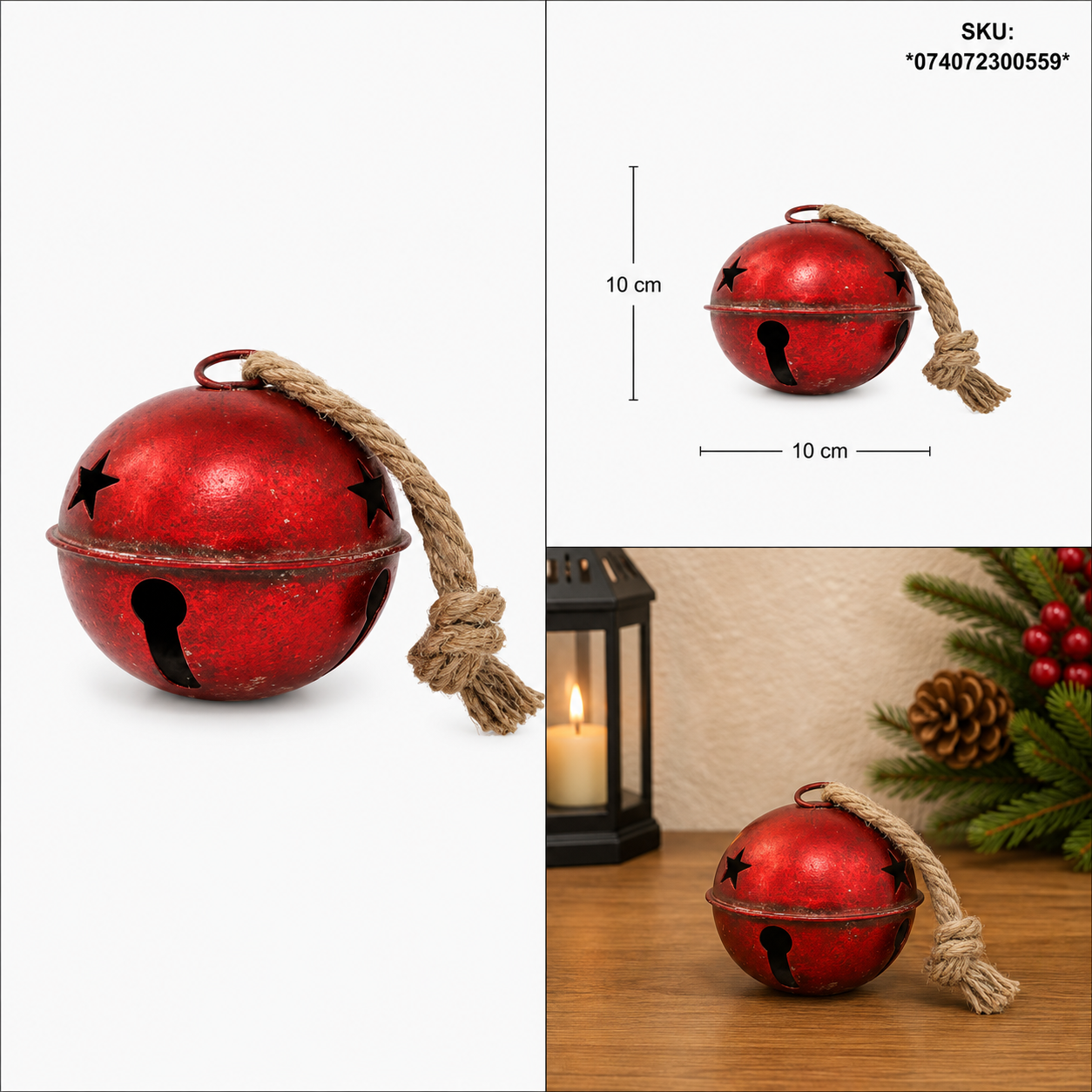 Cascabel Rojo Acabado Vintage – Galerías el Triunfo