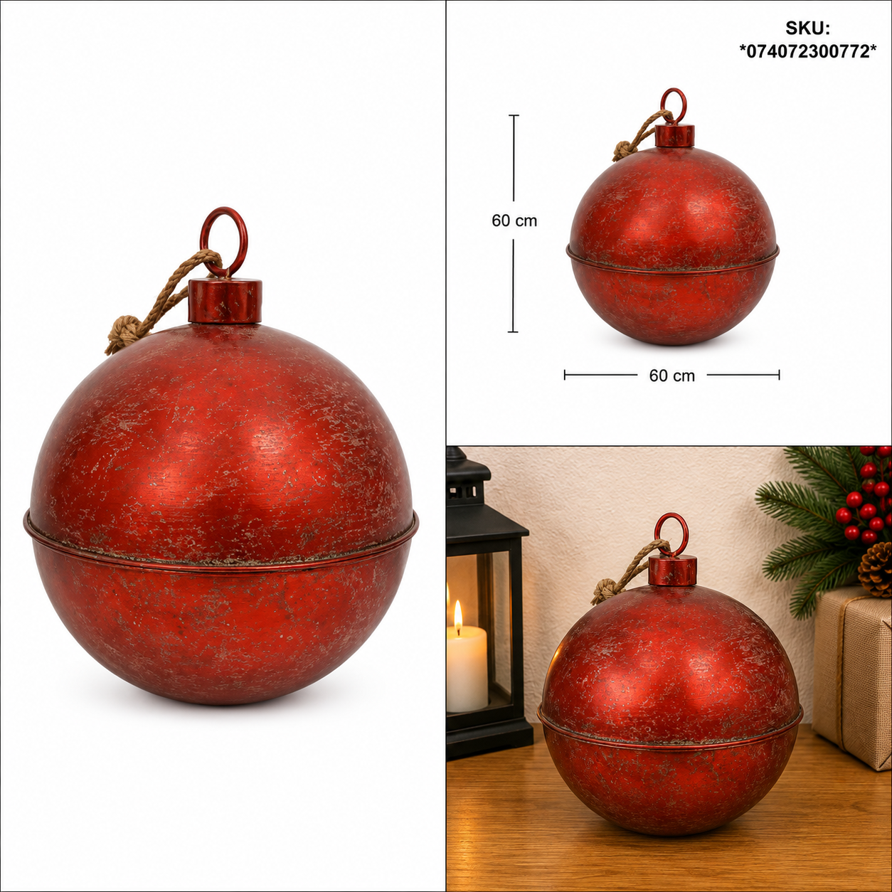Cascabel Rojo Acabado Vintage – Galerías el Triunfo