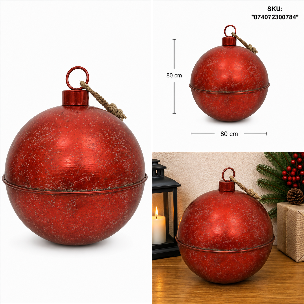 Cascabel Rojo Acabado Vintage – Galerías el Triunfo