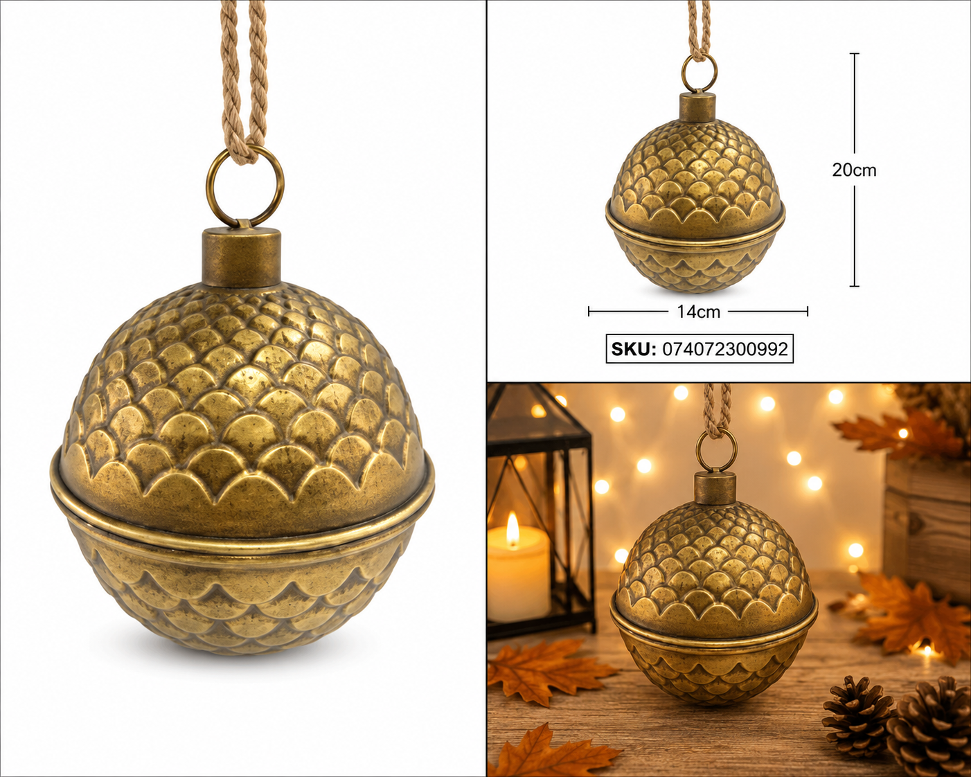 Cascabel Escamado Dorado – Galerías el Triunfo