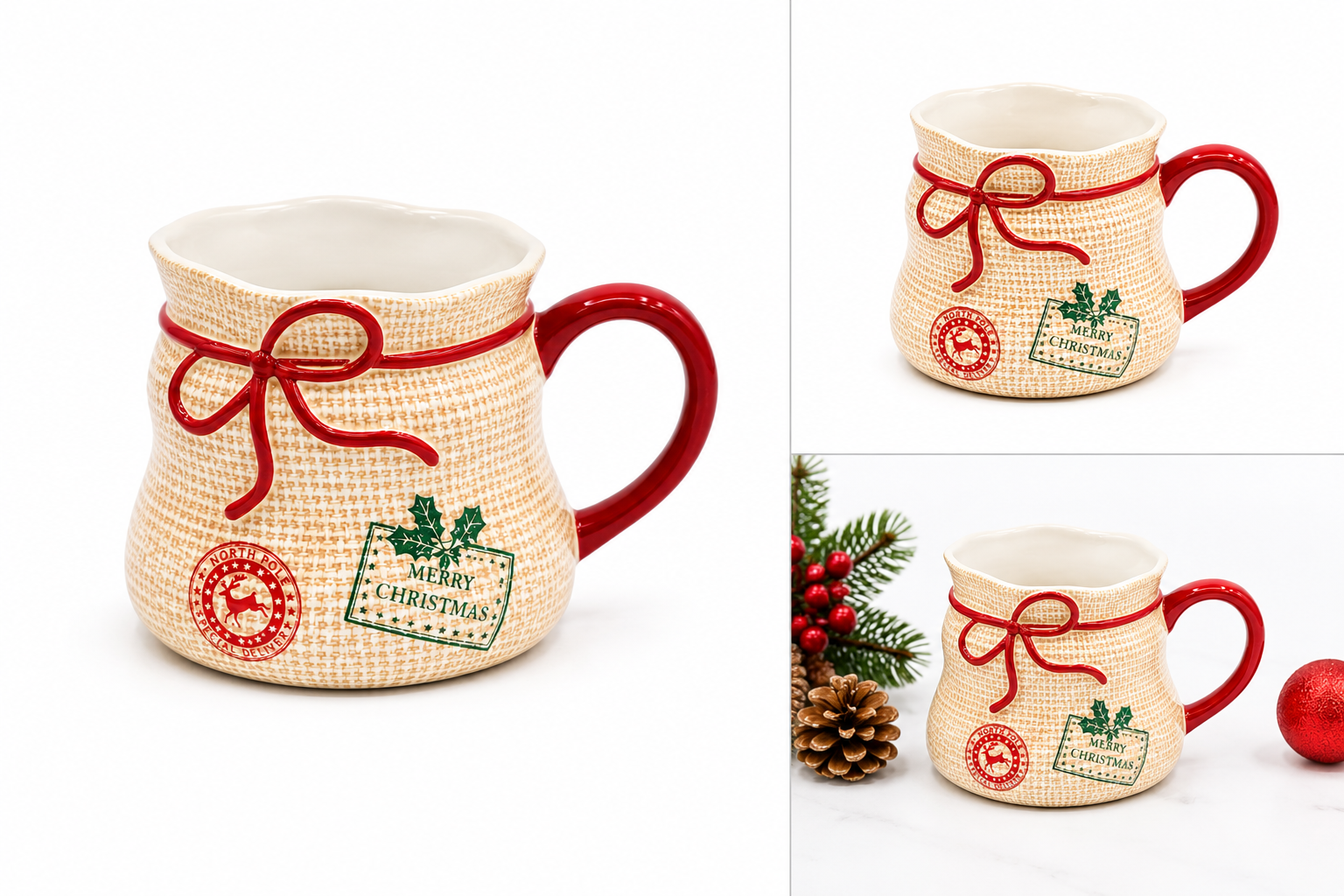 Taza Costal de Cartas a Santa - Galerías el Triunfo