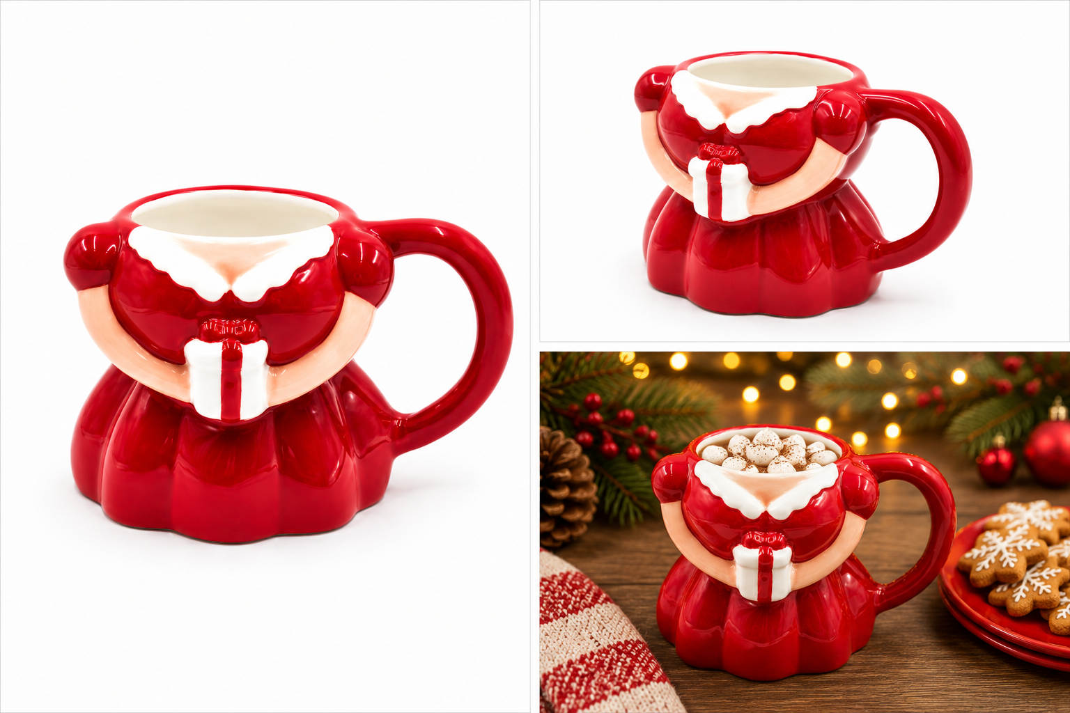 Taza Obsequio de Navidad - Galerías el Triunfo