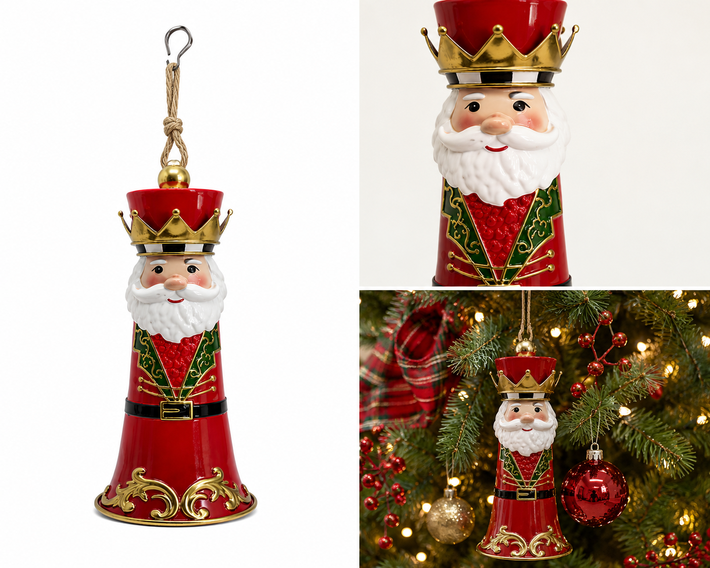 Campana Navideña Rey Santa - Galerías el Triunfo