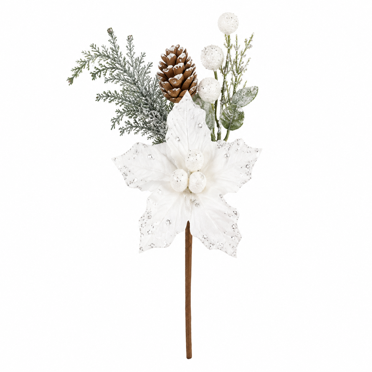 Pick Navideño con Nochebuena Blanca Nevada – Galerías el Triunfo