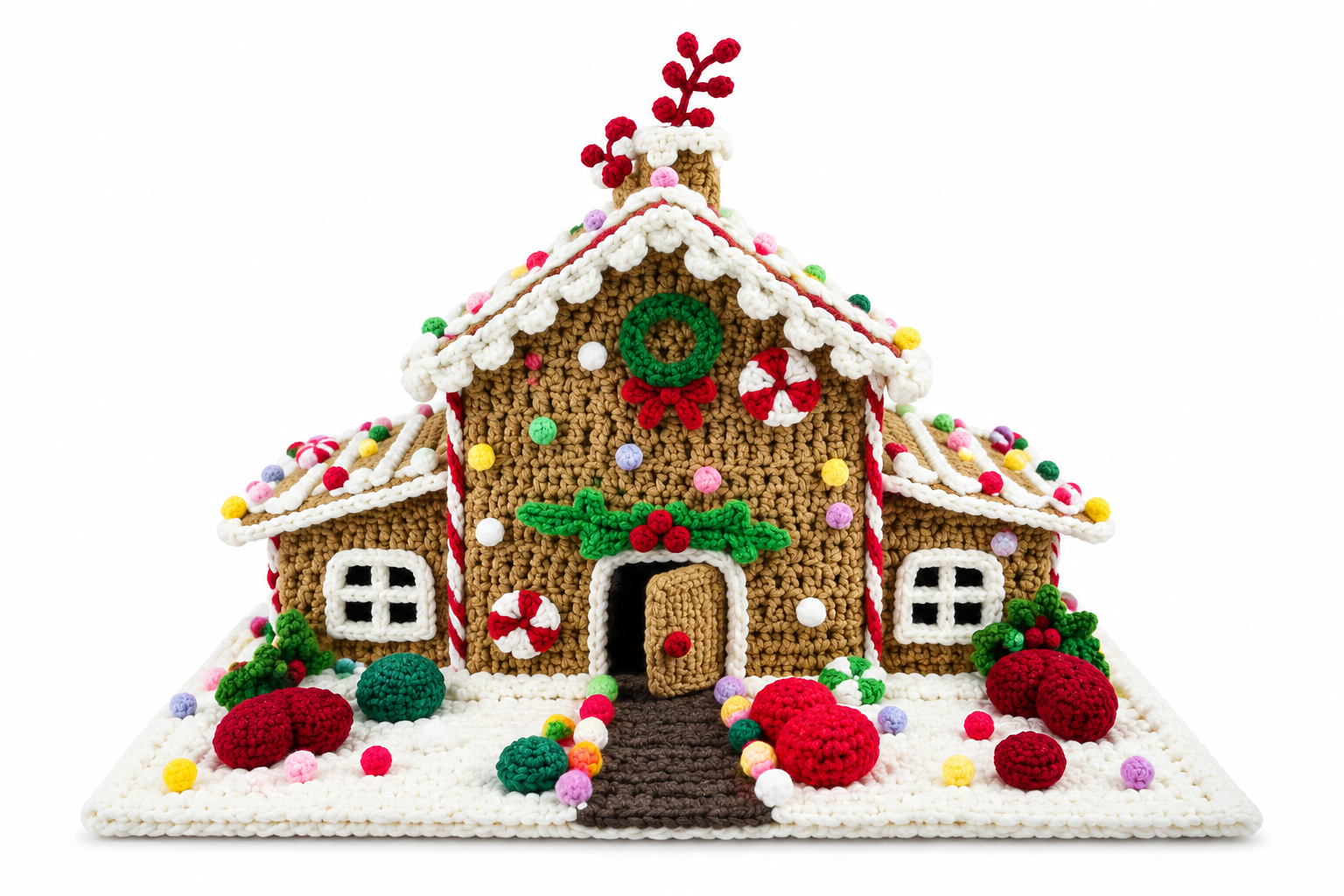 Casa de Jengibre Crochet Dulce Navidad – Galerías el Triunfo