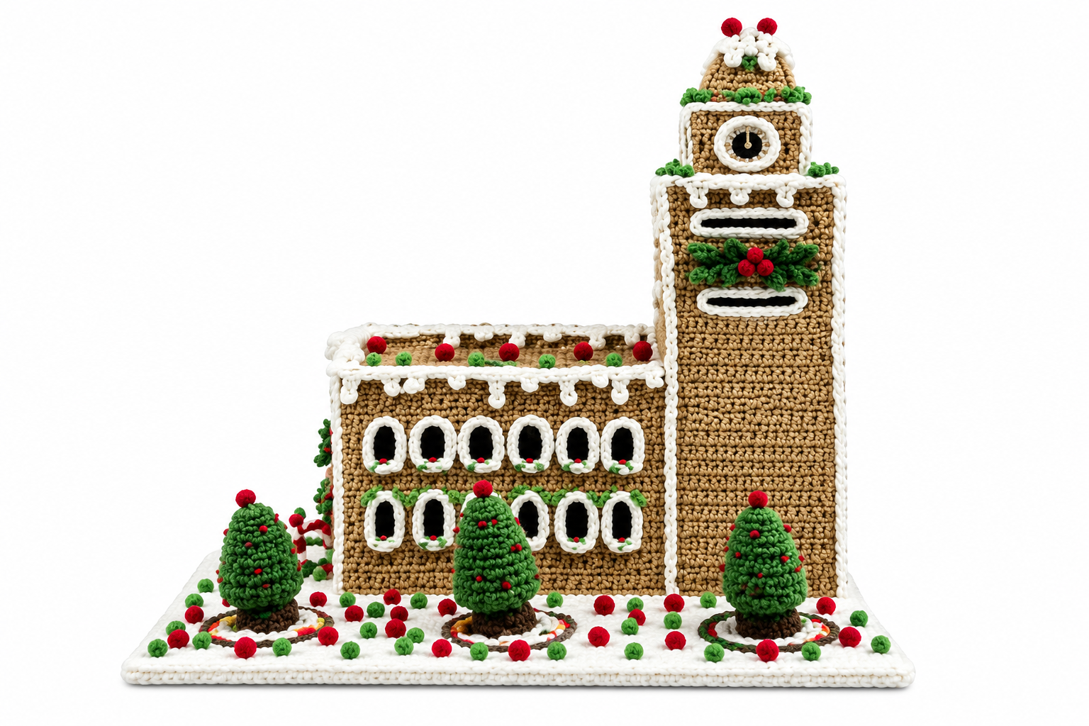 Torre del Reloj de Jengibre Crochet – Galerías el Triunfo