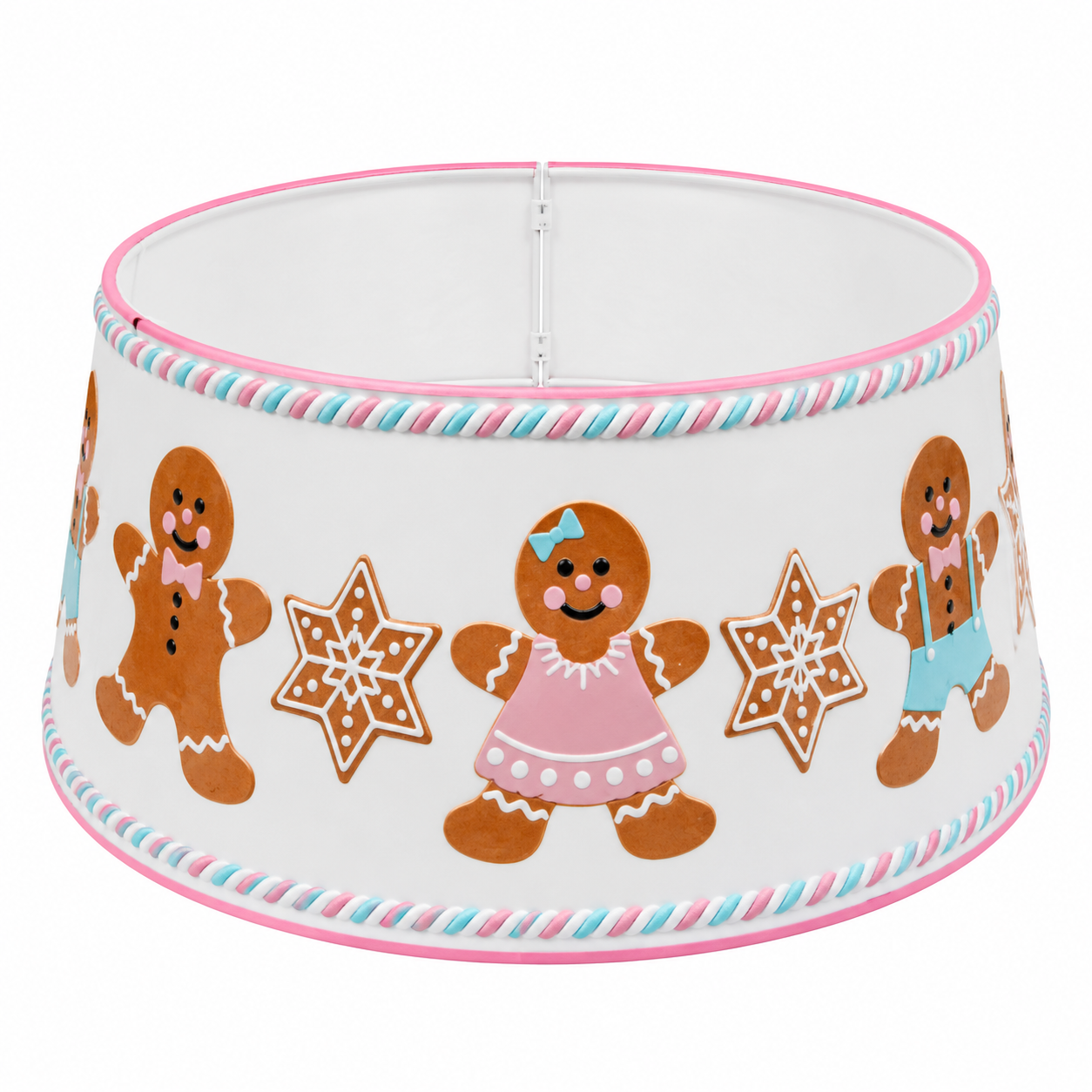 Falda de Árbol de Navidad con Muñecos de Jengibre – Galerías el Triunfo