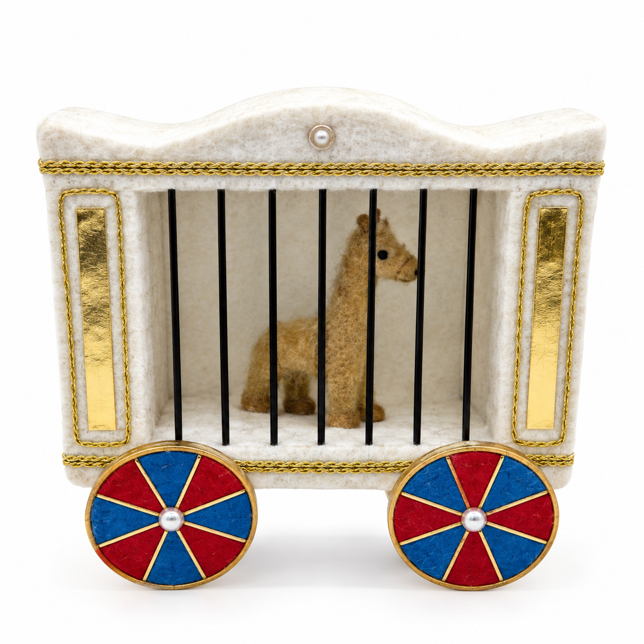 Jaula de Circo con Jirafa – Galerías el Triunfo