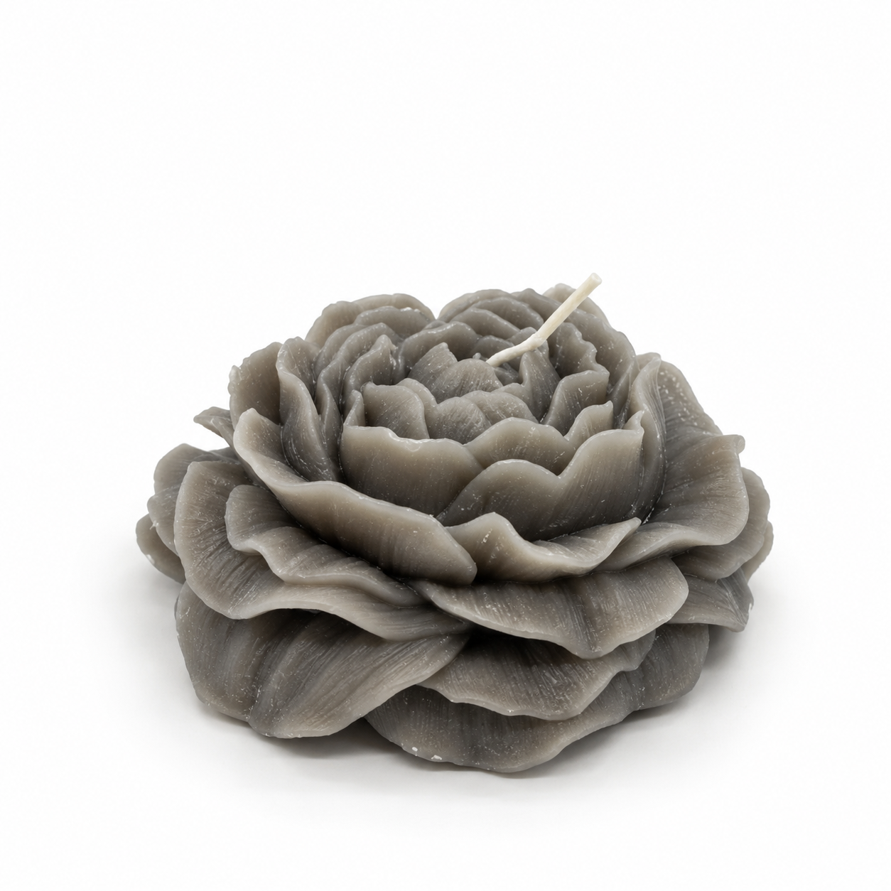Vela Flor de Loto Gris – Galerías el Triunfo