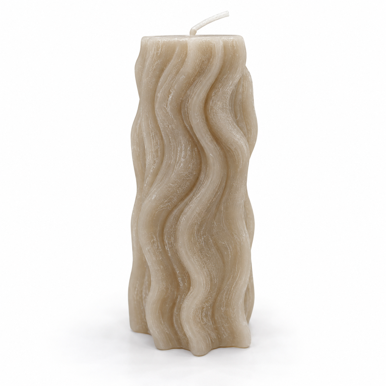 Vela Gris Perla de Ondas Verticales – Galerías el Triunfo