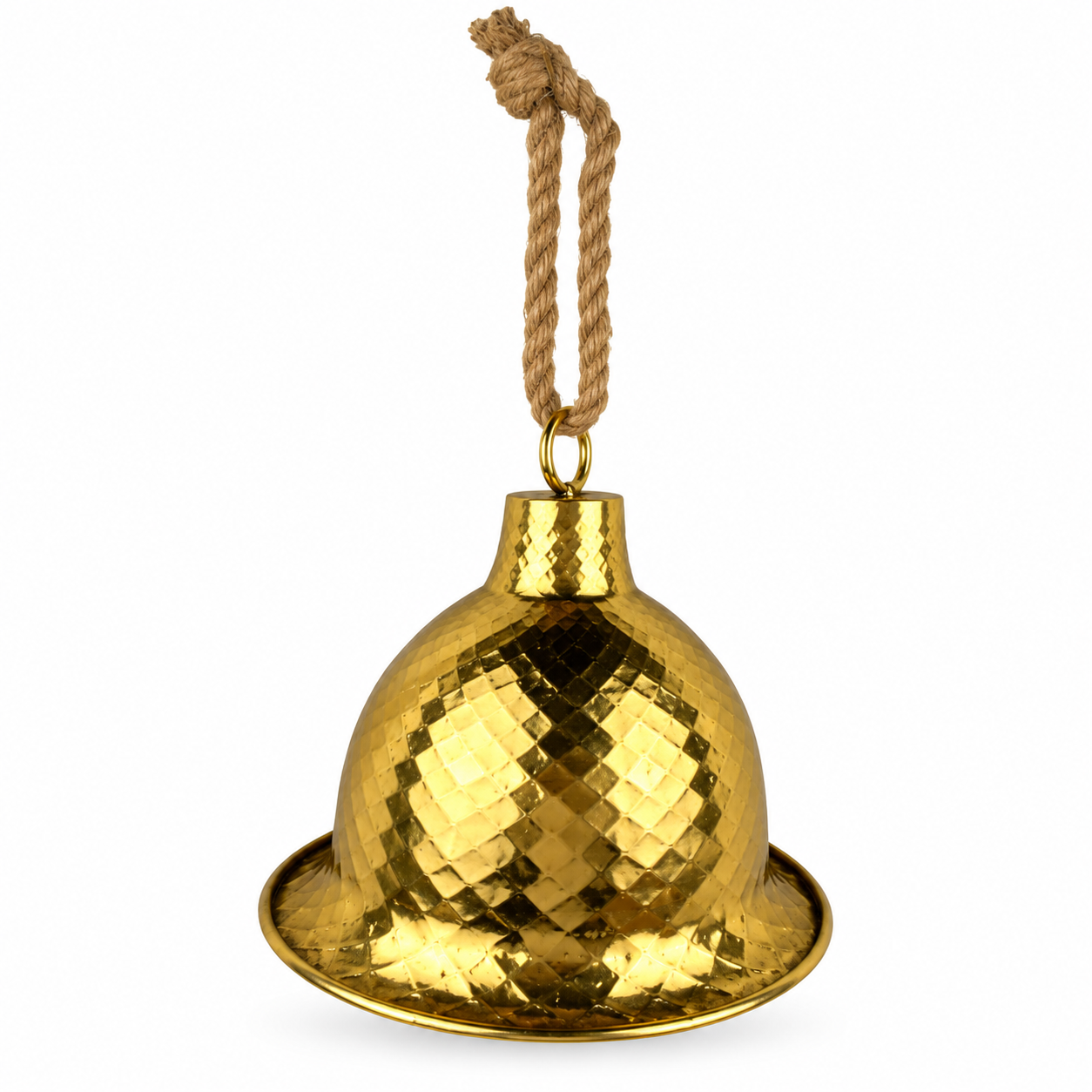 Campana Dorada Facetada – Galerías el Triunfo