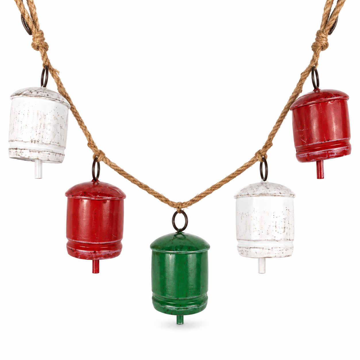 Set de 5 Campanas Navideñas de Colores – Galerías el Triunfo