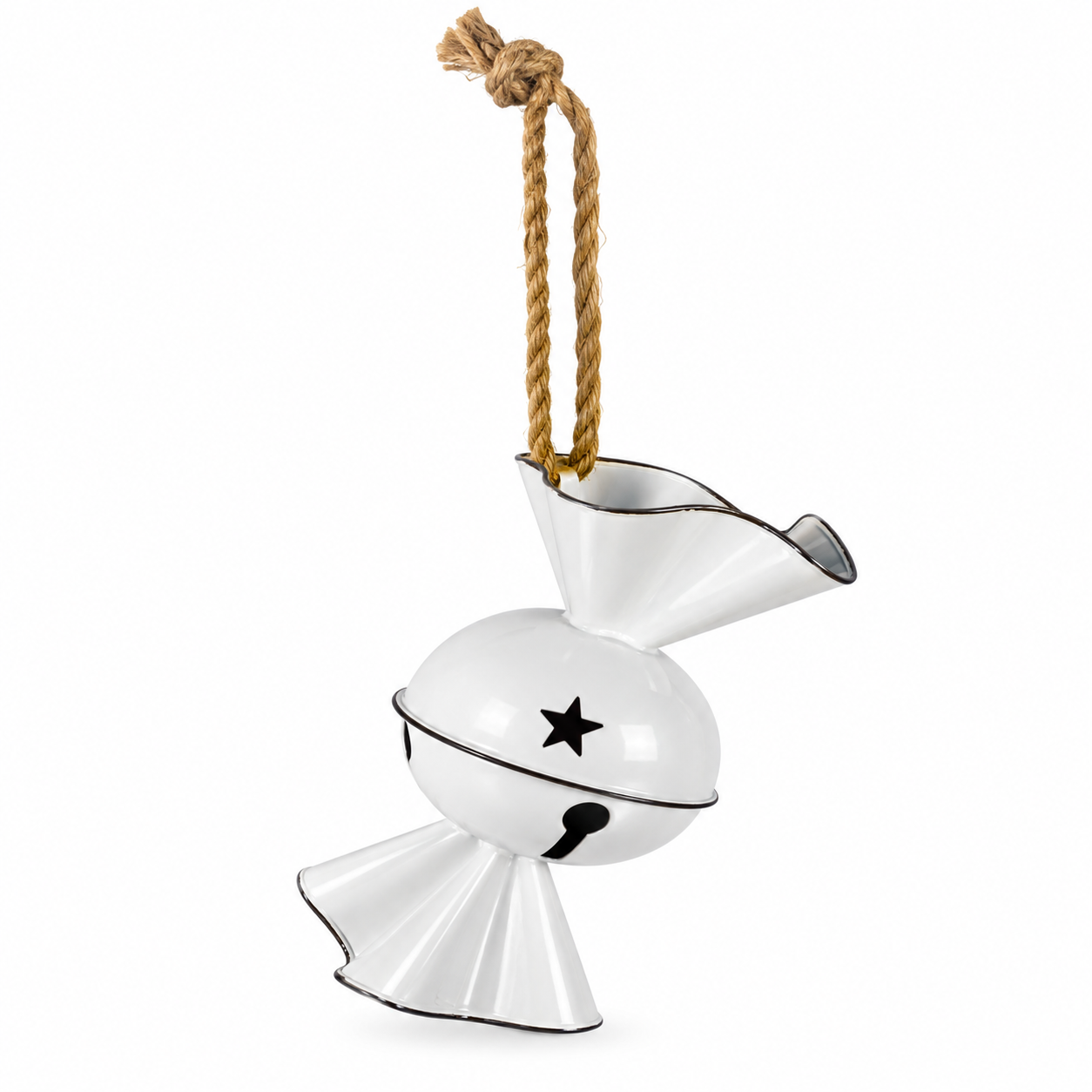 Caramelo Blanco con Estrella Calada – Galerías el Triunfo