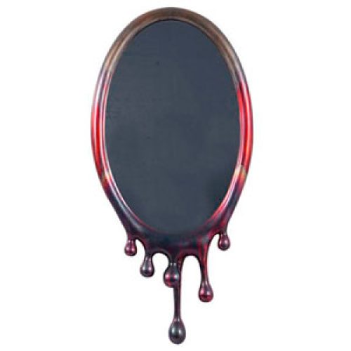Espejo ovalado diseño goteo - Galerías el Triunfo - 081207289115