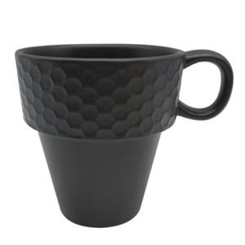 Taza de cerámica negra - Galerías el Triunfo - 090107419134