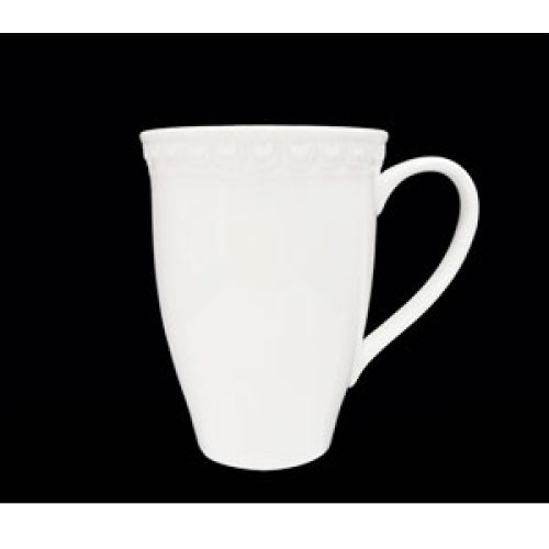 Taza blanca de porcelana - Galerías el Triunfo - 090307370265