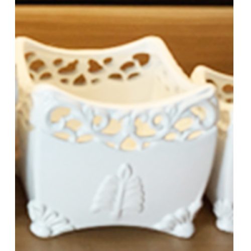 Maceta cuadrada de porcelana - Galerías el Triunfo - 093072623006
