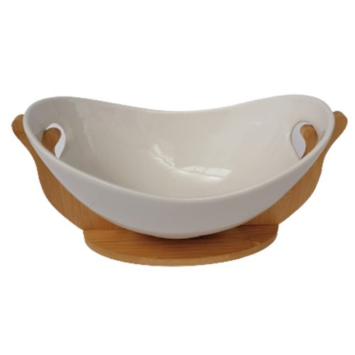 Bowl de porcelana oval - Galerías el Triunfo - 093072744099