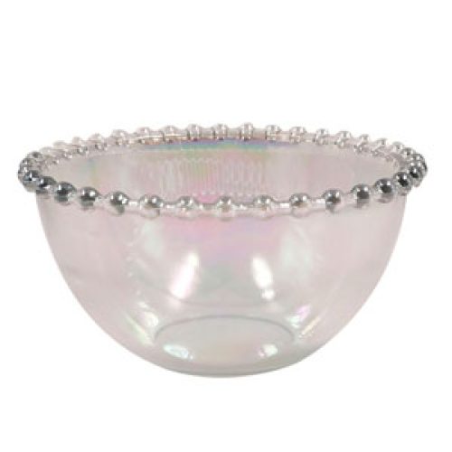 Bowl de cristal iridiscente - Galerías el Triunfo - 120072447081
