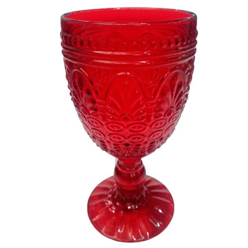 Copa de cristal roja - Galerías el Triunfo - 120072447087