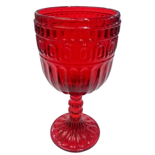 Copa de cristal rojo - Galerías el Triunfo - 120072447095