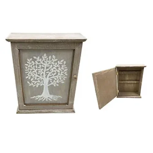 Caja de madera porta - Galerías el Triunfo - 153071594142