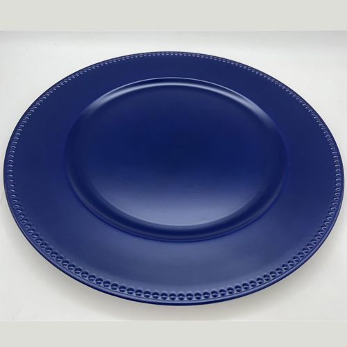 Plato de presentación azul - Galerías el Triunfo - 154071580614