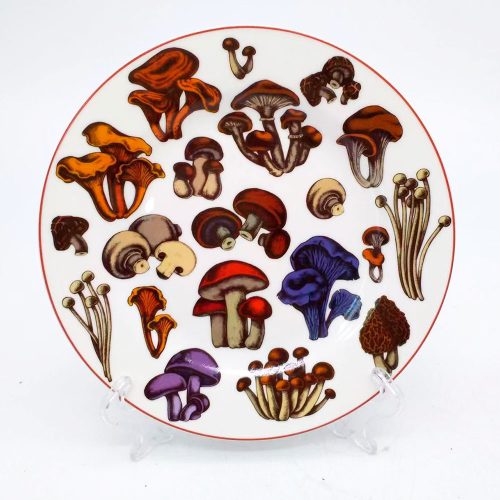 Plato de cerámica estampado - Galerías el Triunfo - 156072791118