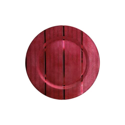 Plato de presentación rojo - Galerías el Triunfo - 156072795116