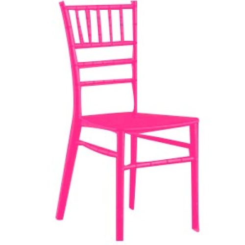 Silla de plástico rosa - Galerías el Triunfo - 168072507054