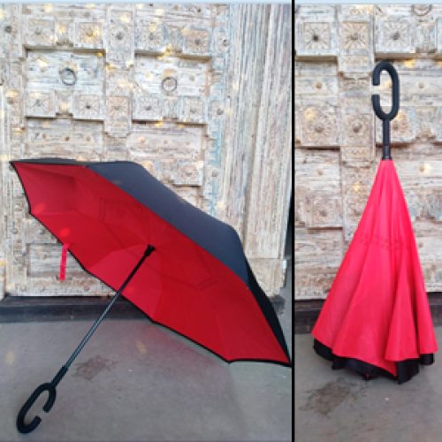 Paraguas parado rojo - Galerías el Triunfo - 271001736006